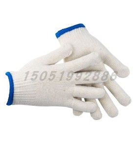 AIWIN Tuff-Coton 本白棉纱手套600g(精) 10460 10针 包邮