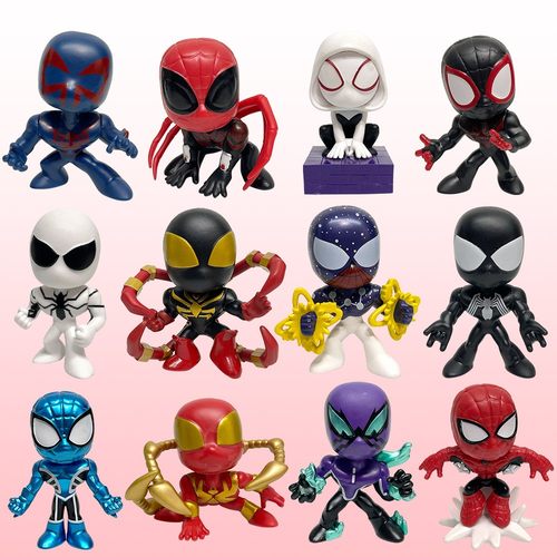 复仇者联盟蜘蛛侠周边12款毒液玩偶手办模型摆件公仔玩具