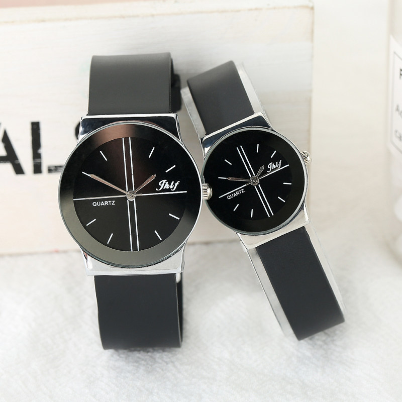 休闲风生活防水情侣电子手表新品