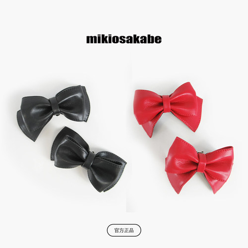 MIKIOSAKABE日本玛丽珍鞋蝴蝶结配件