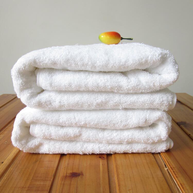 全棉浴巾工厂定制酒店纯棉浴巾加大加厚吸水好不发硬80*160可印字