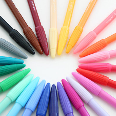 慕娜美3000水彩笔纤维水性笔彩色中性笔韩国文具草图笔绘图勾线笔