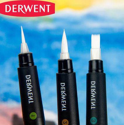 得韵自来水笔水溶彩铅水彩吸水笔