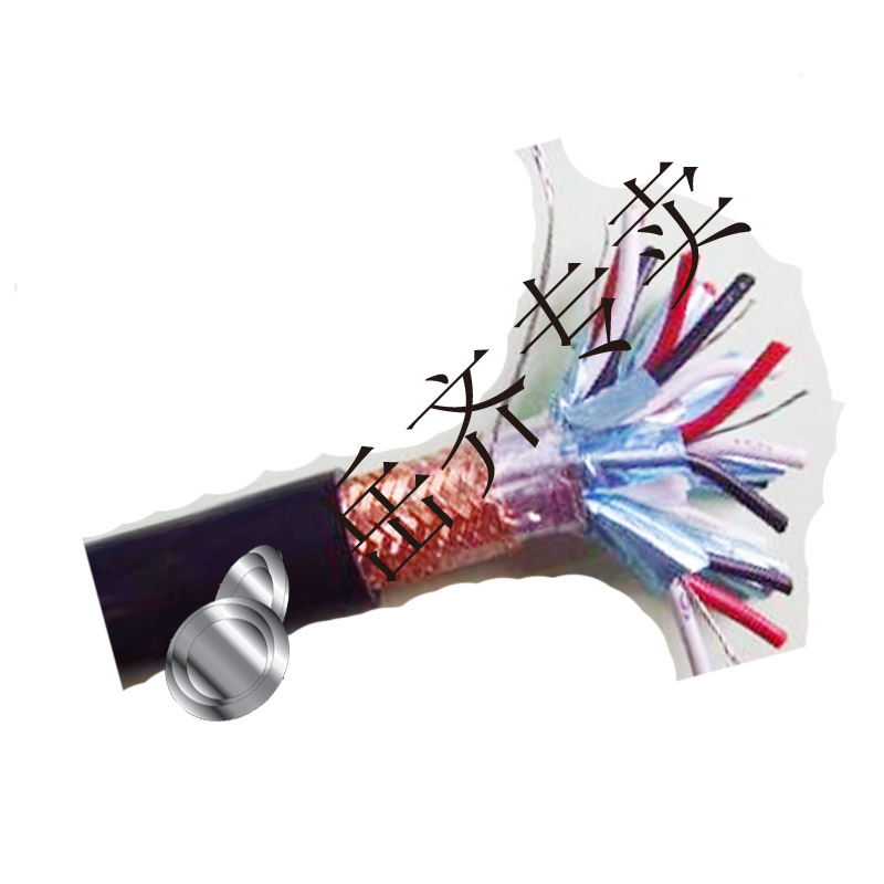 RVVP铜芯屏蔽电线 七芯 7*  1.5平方 国检RVVP