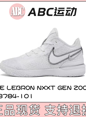 Nike/耐克 2025新白色LeBron NXXT Gen Zoom DR8784-101篮球鞋