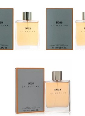 Hugo boss波士银白动感灰/蓝色/银地球男士淡香水40/90ml现货直发