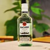 百加得白朗姆酒200ml波多黎各原装 行货 进口洋酒调酒基酒酒吧正品