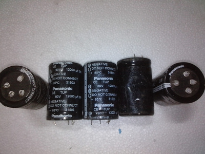 松下Panasonic 80v 12000uf 发烧滤波电容