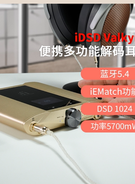 iFi悦尔法iDSD Valkyrie女武神蓝牙解码器多功能全平衡解码耳放