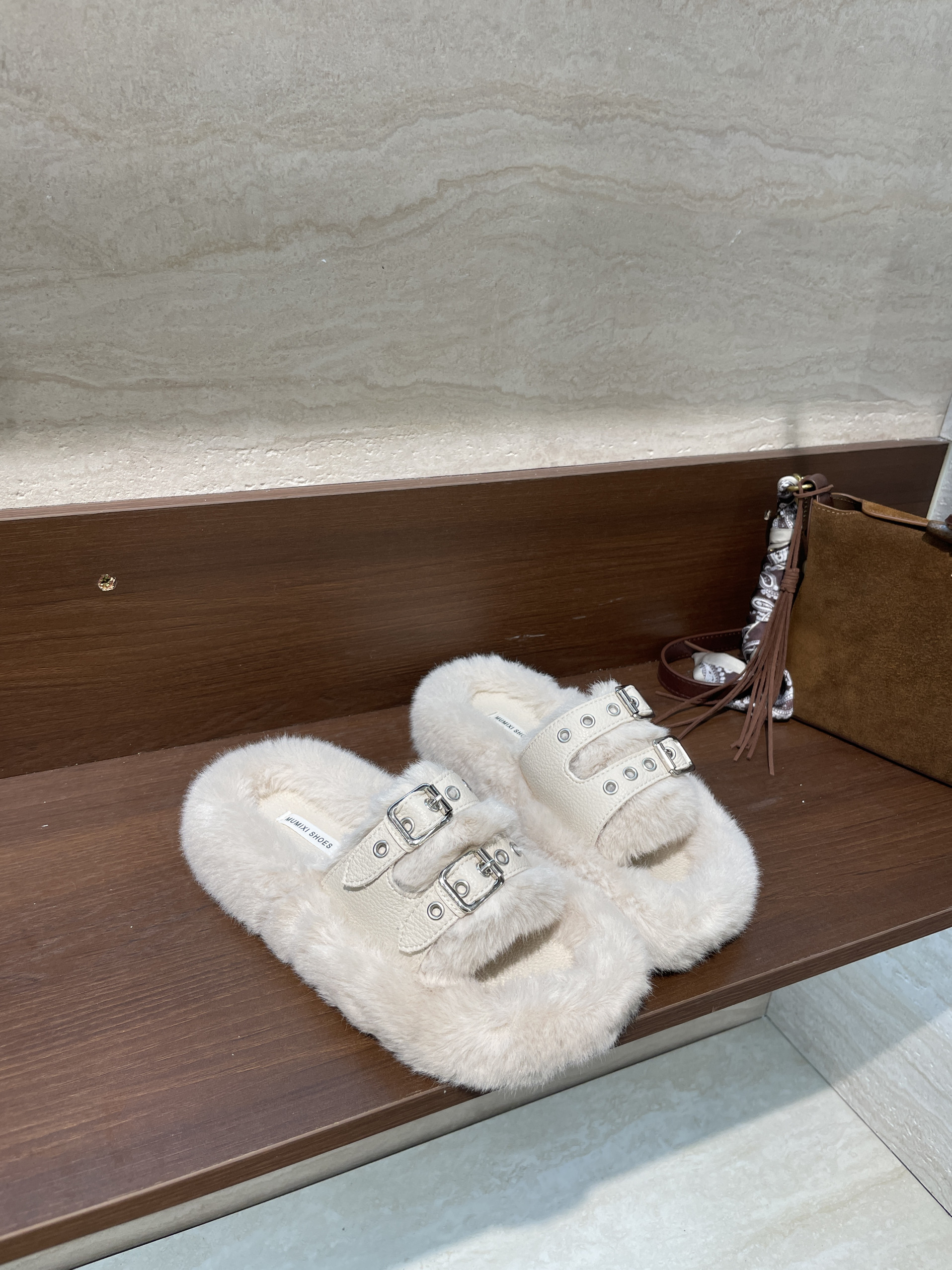 新款毛毛拖鞋女厚底外穿网红超火仙女平底小众凉鞋拖1270-10，C1,女鞋,毛毛鞋,淘宝优惠券,粉丝福利购,淘宝优惠卷