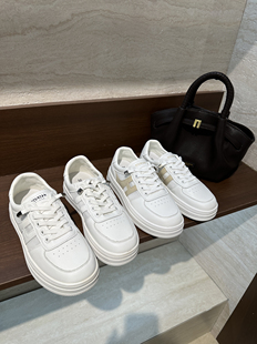 秋季 6215 休闲时尚 系带圆头小白鞋 15.E1 舒适厚底板鞋 女鞋