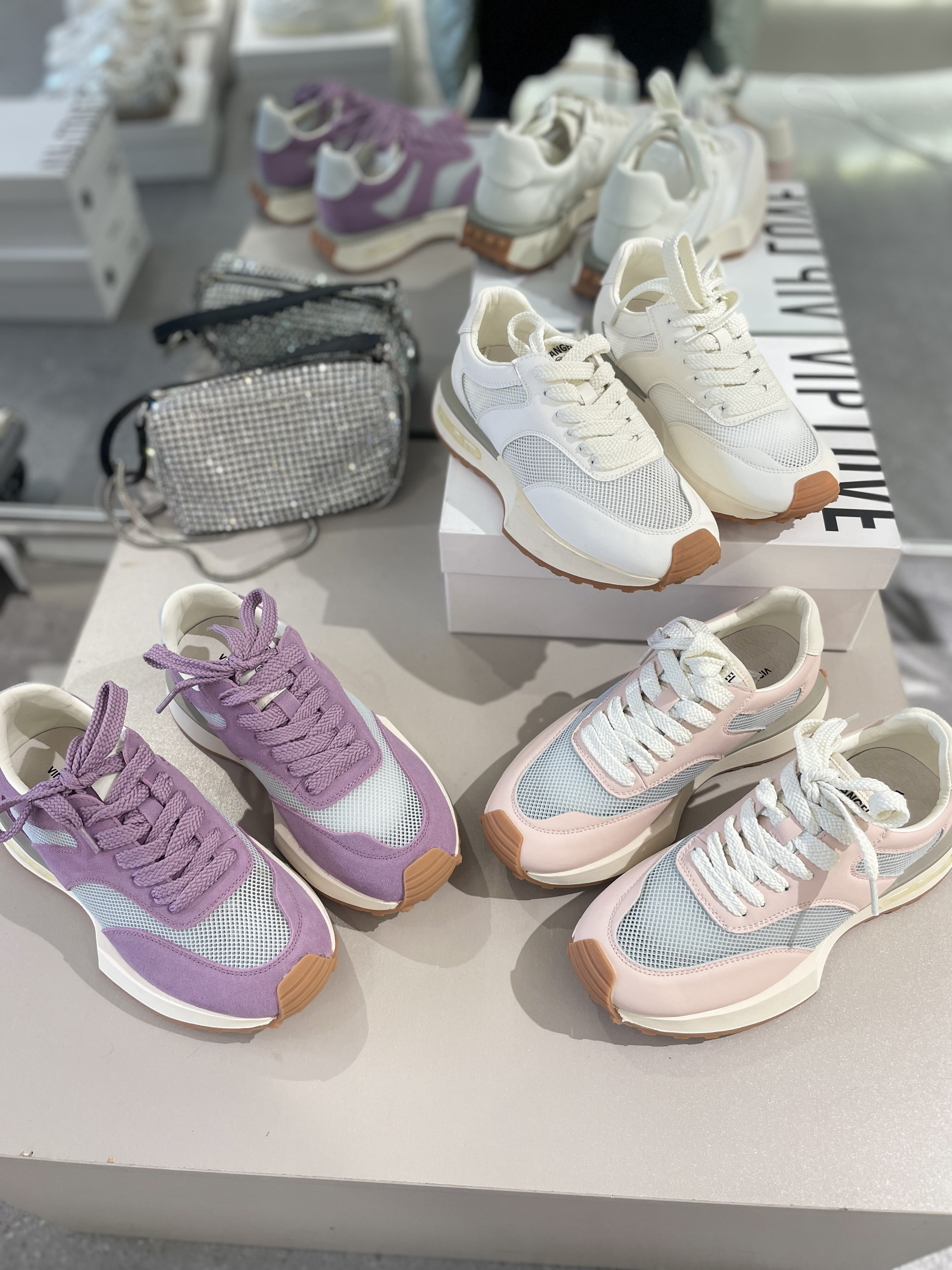 老爹鞋小蛮腰休闲运动透气网纱厚底华夫阿甘鞋9018-97，B19-2，A5