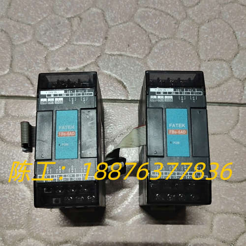永宏FBS-6AD模拟量模块，原装拆机成色如图所示，功能包好议价