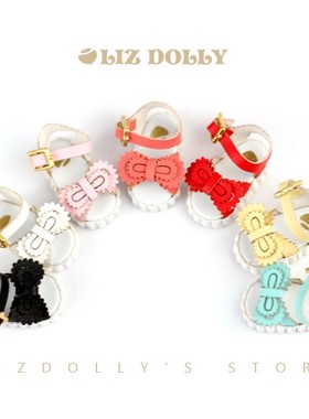 blythe ob11【蝴蝶结】凉鞋ob11素体licca bjd娃娃momoko holala