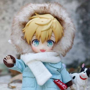 ob11提花围巾molly 饰 P9ob22bjd娃衣配件素体娃配件GSC娃用日常款