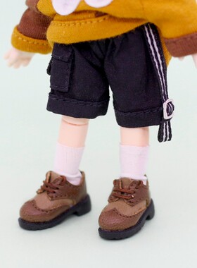 ob11娃衣服现货molly关节侧兜工装短裤子运动12分bjd GSC素体粘土