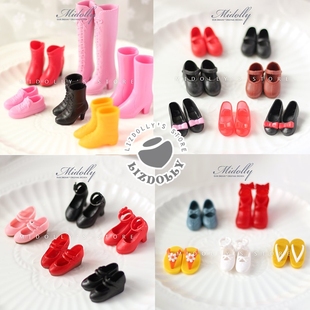 【白菜鞋合集】mollybjd娃鞋licca素体momoko芭比blythebjd靴子