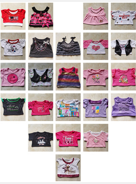 多款36厘米巴塞罗熊T恤女泰迪熊Duffy达菲熊毛绒玩具公仔玩偶洋娃