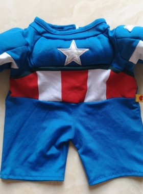 洋娃娃Duffy达菲熊泰迪熊毛绒玩具玩偶公仔蒙奇奇衣服美国队长