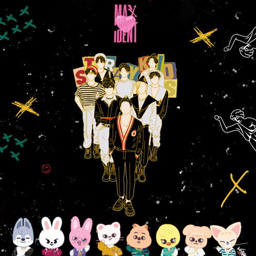 Straykids周边MAXIDENT金属徽章
