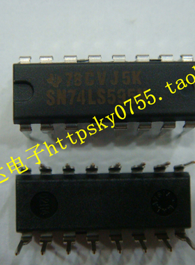 8位移位寄存器与输入锁存器 SN74LS598N TI DIP-16 全新原装
