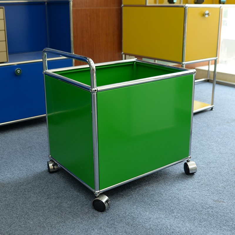 网红usm餐车沙发侧边家用不锈钢模块组合推车移动收纳框轻奢简约