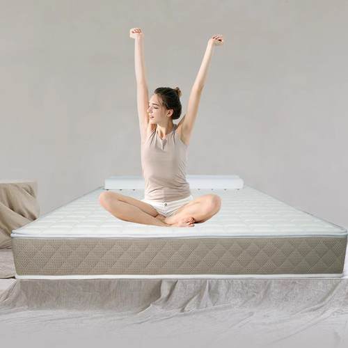 偏硬床垫0胶水弹簧床垫独立护脊硬垫子床垫家用卧室天然椰棕乳胶