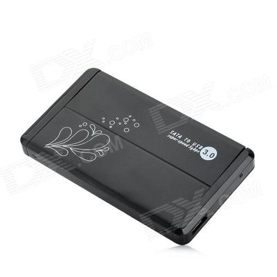笔记本2.5寸sata串口移动硬盘盒USB3.0硬盘盒 送皮套