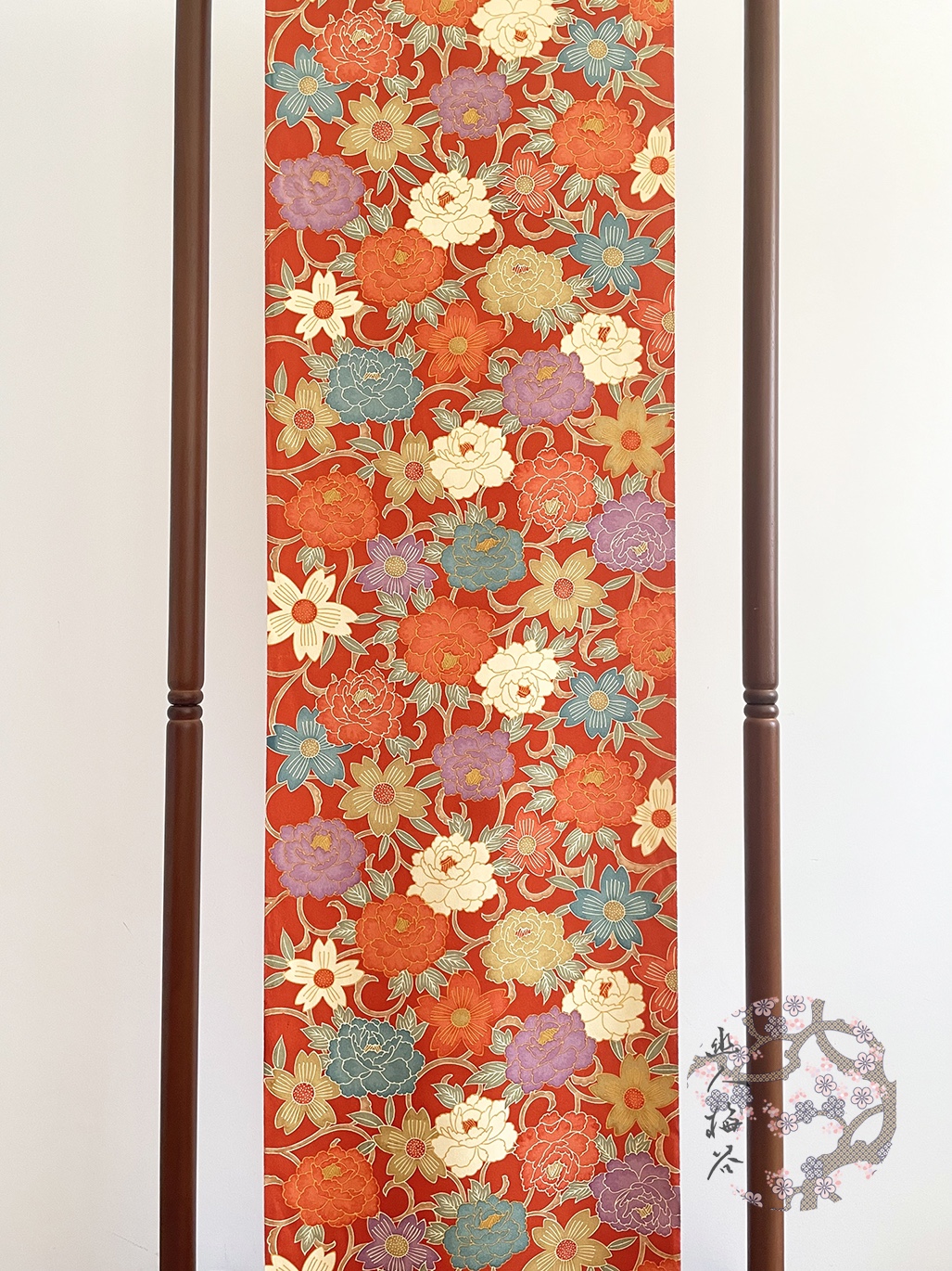 幽人梅谷|日本正绢小纹反物正娟布料真丝旗袍汉服定制面料