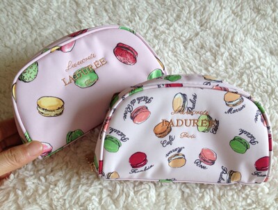 尾货 LADUREE化妆包 马卡龙蛋糕图案 手拿包 零钱包 化妆袋
