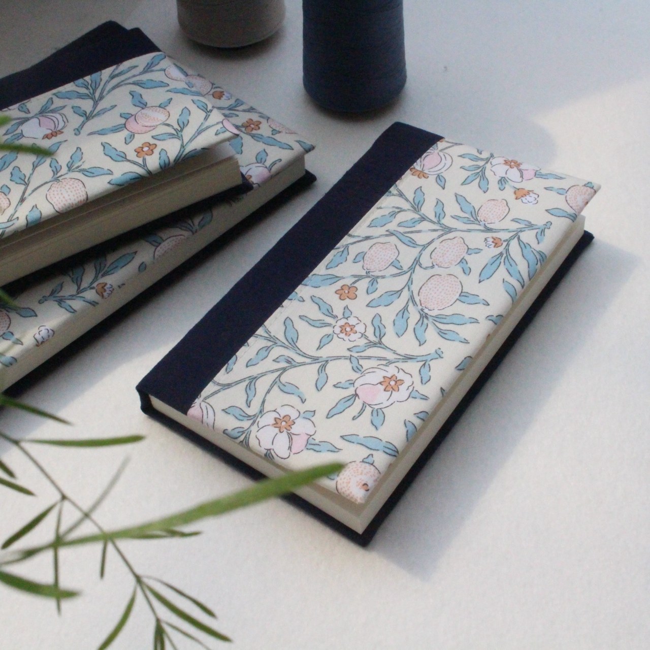 a6a5布面手账本非书衣大容量布艺笔记本记事本布面本子线装本大本