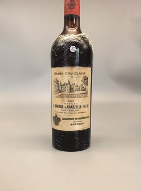 巴哈-拉马泽尔-飞卓酒庄1962年份干红葡萄酒303