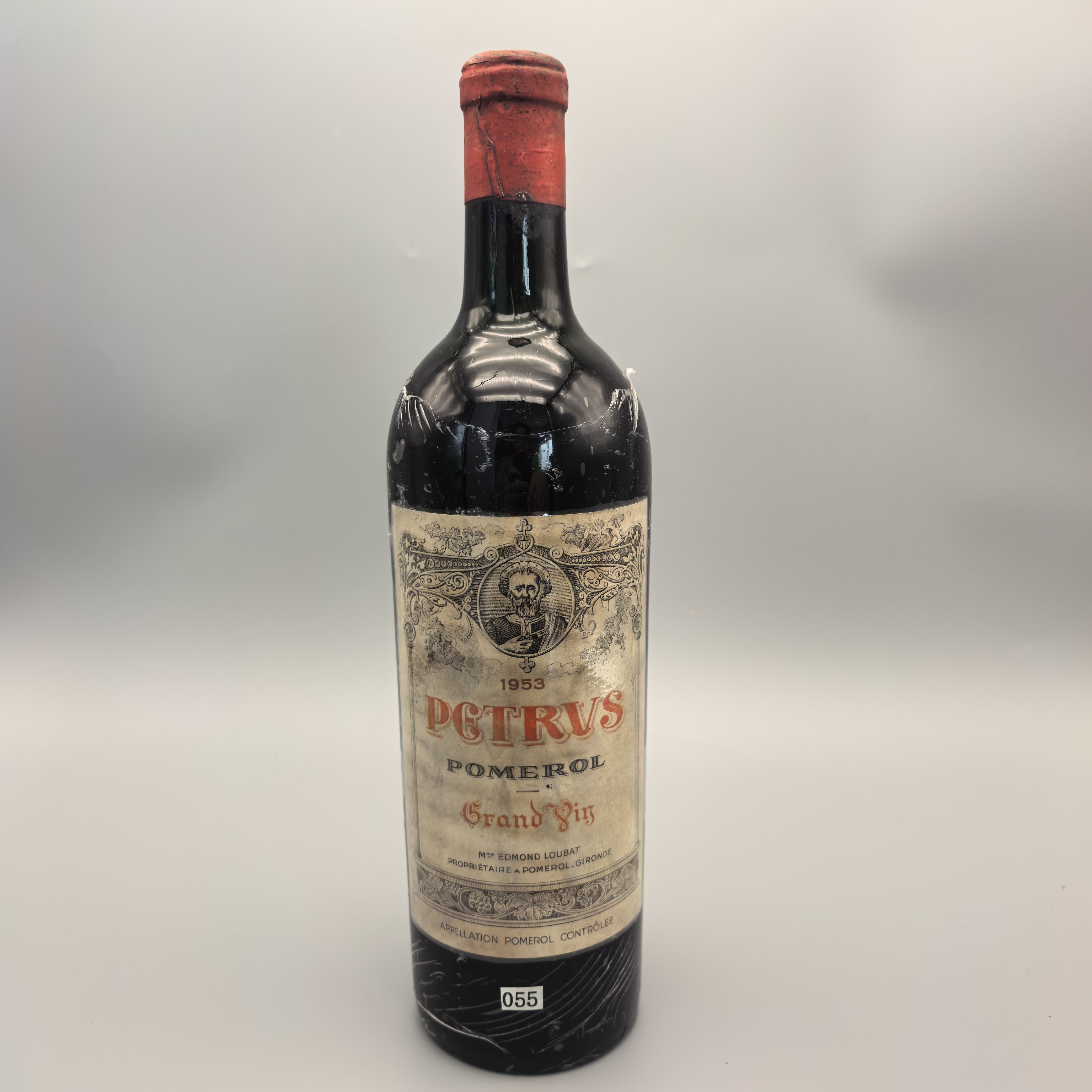 法国波美侯Petrus 帕图斯酒庄园1952年（标有损）