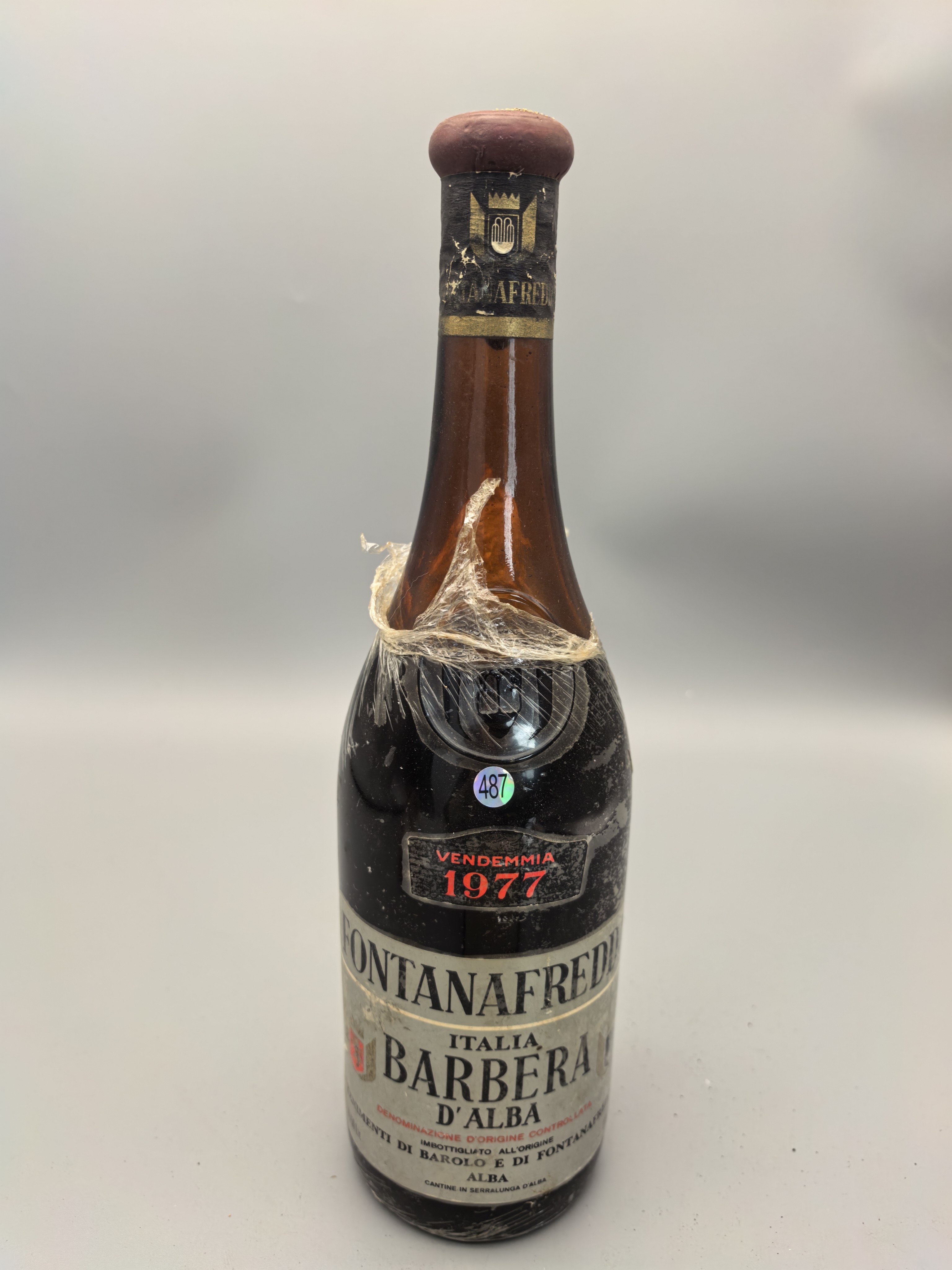1977年意大利皮埃蒙特阿尔巴巴贝拉芳塔纳弗雷德酒庄干红葡萄酒