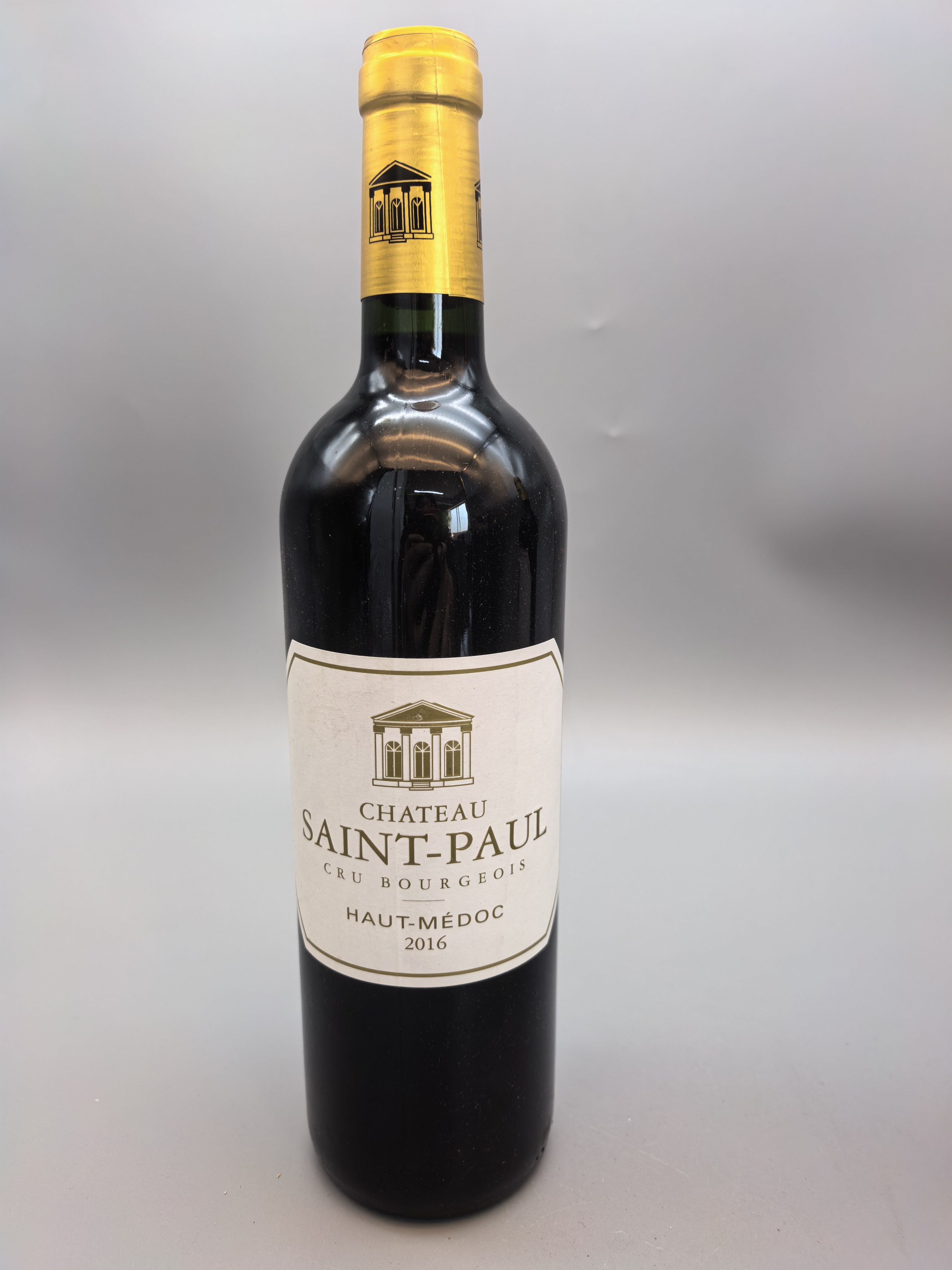 法国中级庄圣保罗干红葡萄酒2016年（6支装连拍6支有折）