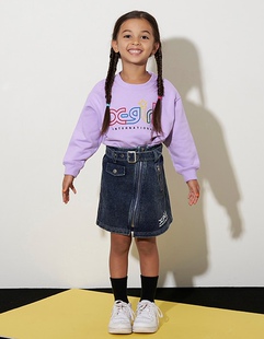 日本潮牌Xgirl 全棉刺绣毛圈套头卫衣