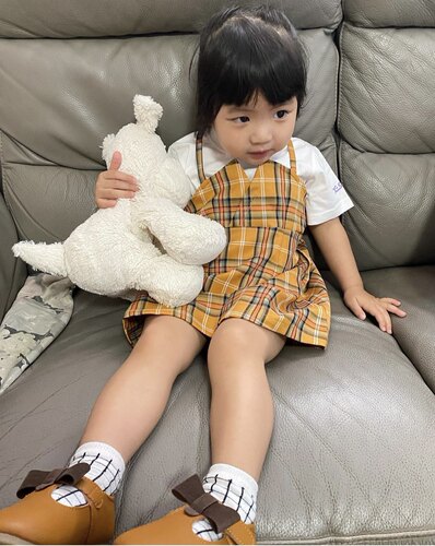 日本高端潮牌Xgirl 全棉T恤吊带裙个性两件套女童装新款