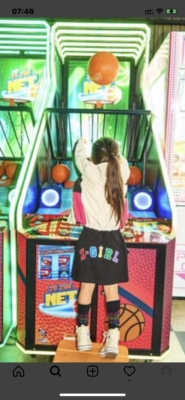 日本潮牌Xgirl 全棉毛圈字母刺绣工装半身裙女童秋装新款