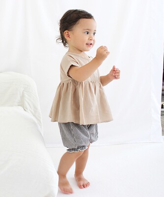 fith出口全棉婴童款大屁屁短裤