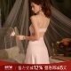 今夕何夕性感睡裙女2026年春季 露背短裙 带胸垫高级感吊带睡衣法式
