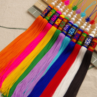 头饰流苏穗挂件批发 服装 定制流苏 宫灯流苏吊穗 锦纶斯通流苏穗