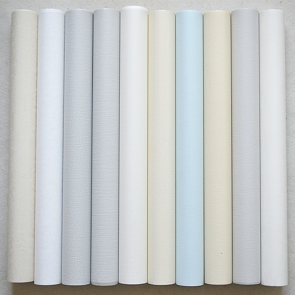 素色简约无纺纸轻奢风格壁纸卧室客厅民宿酒店出租房墙纸