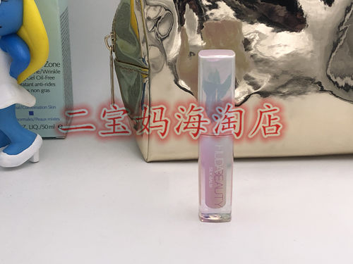 美国 Huda Beauty 缎光泽彩丰唇蜜水润保湿玻璃唇嘟嘟唇1.8ml小样