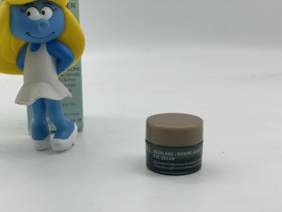 美国Biossance角鲨烷海藻眼霜3ml/5ml小样咖啡因淡化细纹紧致