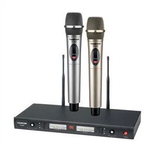 Takstar/得胜 TS-8807U段无线麦克风一拖二话筒 KTV婚庆演出专用