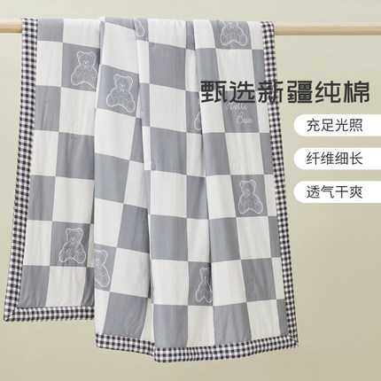 ASUKA/阿思家阿思家全棉夏凉被水洗空调被薄款夏被单人双人可机洗