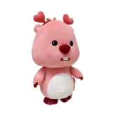 Корейская ограниченная серия подлинная Zanmang Loopy Pink Beaver Doll Doll Plush Doll Love Love