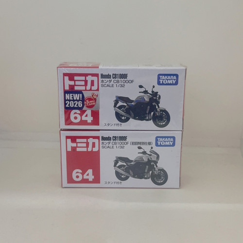 【GD漫玩社】TOMY多美卡 64号本田摩托车CB1000F初回版合金模型车