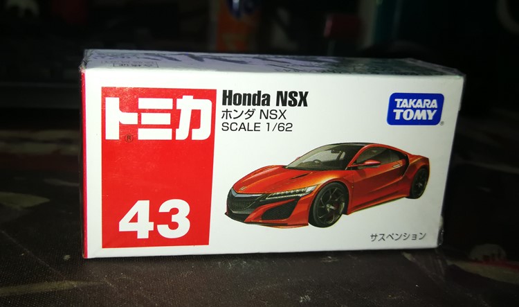 【GD漫玩社】TOMY多美卡 43号 本田 NSX 跑车 合金模型车