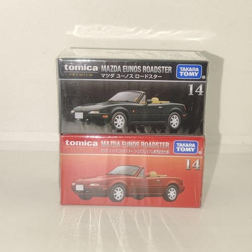 【GD漫玩社】TOMY多美卡TP14号马自达尤诺斯敞篷跑车黑盒合金车模